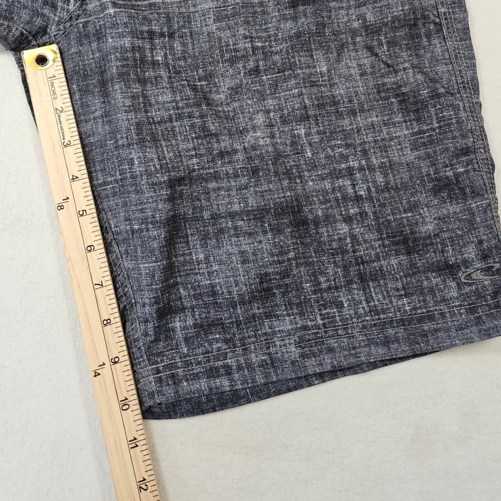 O'Neill Hybrid Shorts Mens 34 Gray Heathered Board Shorts Surf Swim Trunks - Picture 5 of 14